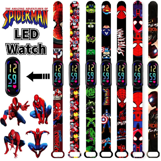 Watch Kids LED Cartoon Bracelet Wristwatch Trikidsworld