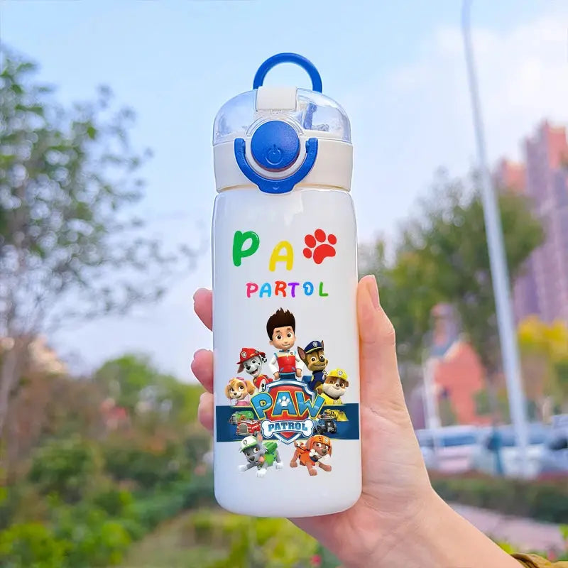PAW Patrol 400ML Straw Water Bottle – Portable & Leakproof Trikidsworld