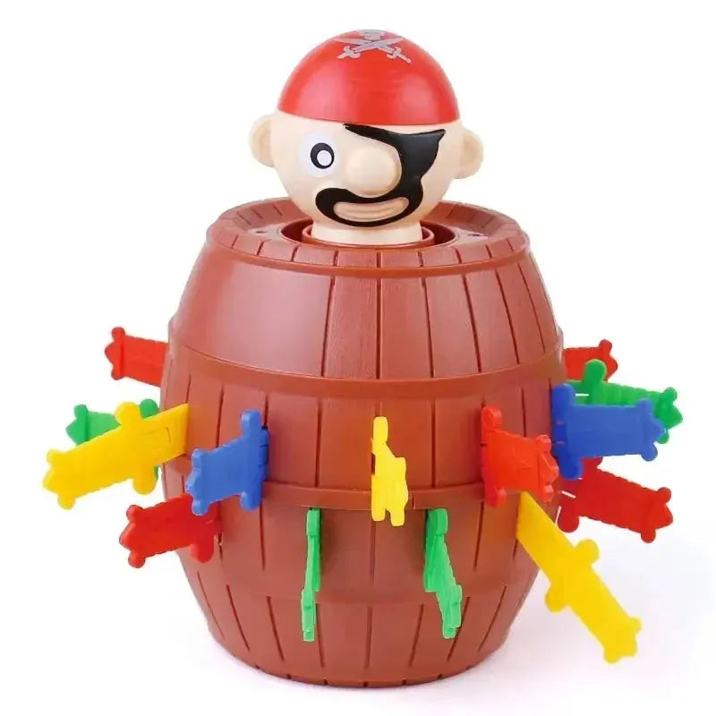 Fun Pirate Barrel Toy Sword Jump Pirate Game Board Children Halloween Toy Parent-child Interactive Toy Boy Trikidsworld