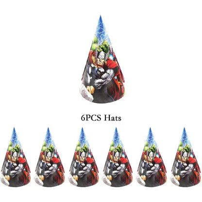 Kids Avengers Marvel Birthday Party Decoration Trikidsworld