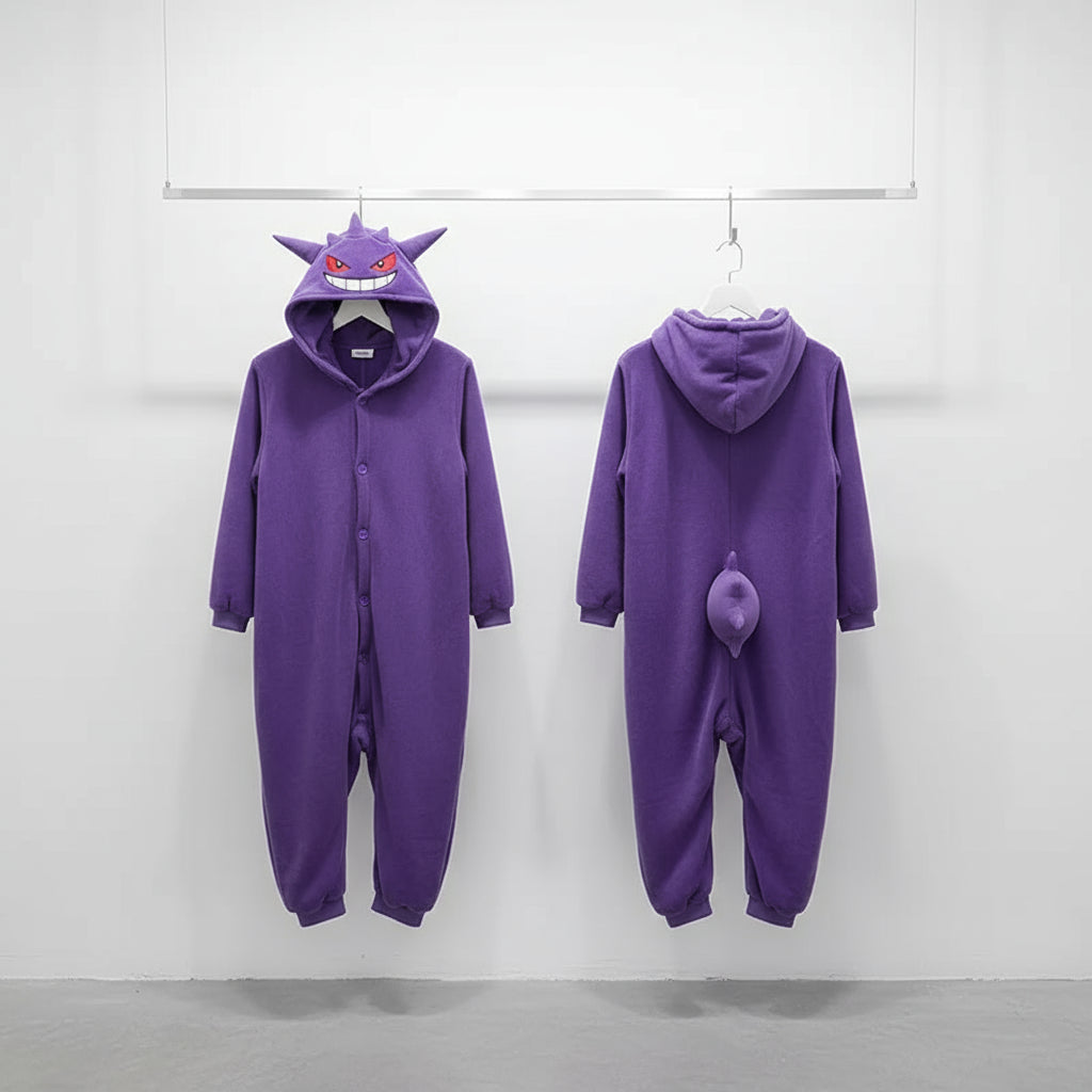 TAKARA TOMY Pokemon Jigglypuff Pikachu Gengar Snorlax Onesie Kigurumi Kids Cosplay Bulbasaur Halloween Pijama Anime Pajamas Trikidsworld