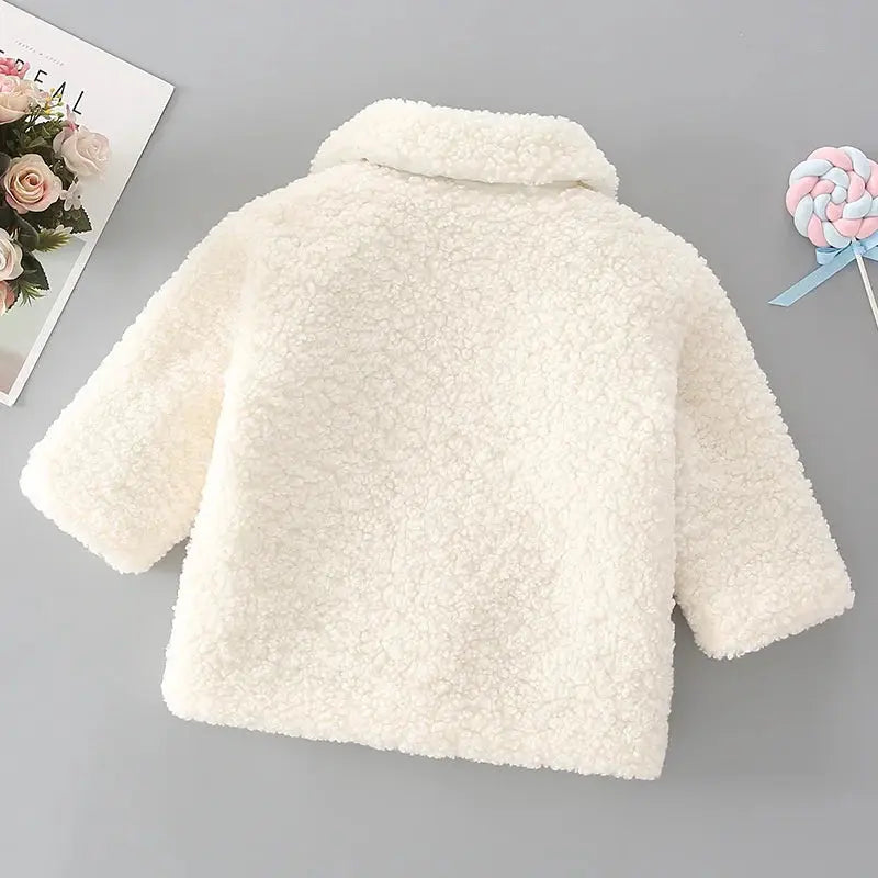 Kids Fall Winter Coats Children Padded Outerwear Boy Warm Fleece Jacket Baby Girls Lamb's Wool Jackets 2-7 Year Trikidsworld