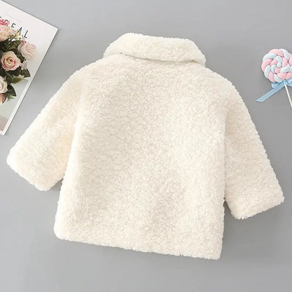 Kids Fall Winter Coats Children Padded Outerwear Boy Warm Fleece Jacket Baby Girls Lamb's Wool Jackets 2-7 Year Trikidsworld