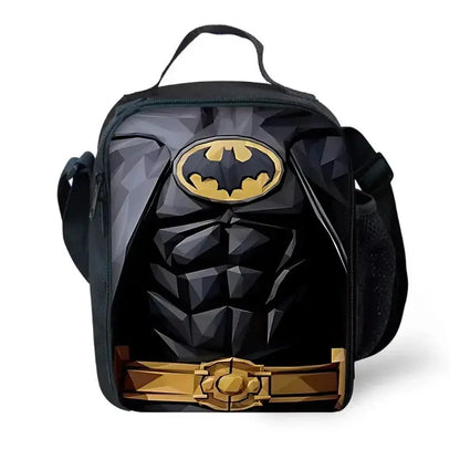 Batman Kids Backpack Set 3pcs – School, Lunch & Pencil Bags Trikidsworld