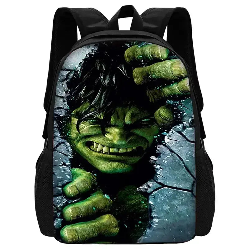 Marvel Hulk Kids School Backpack Set with Lunch & Pencil Bags Trikidsworld