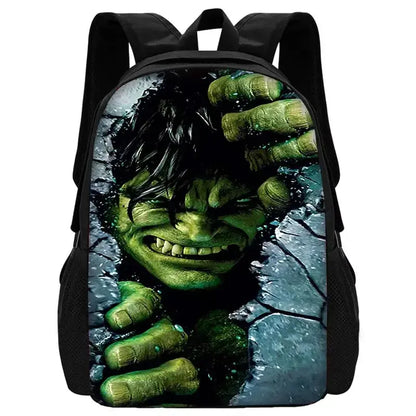 Marvel Hulk Kids School Backpack Set with Lunch & Pencil Bags Trikidsworld