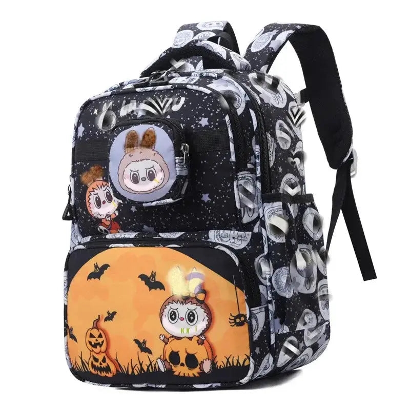 MINISO Cartoon Backpack for 12labu  Boys and Girls Student Schoolbag Children Schoolbag Large Capacity Backpack Trikidsworld