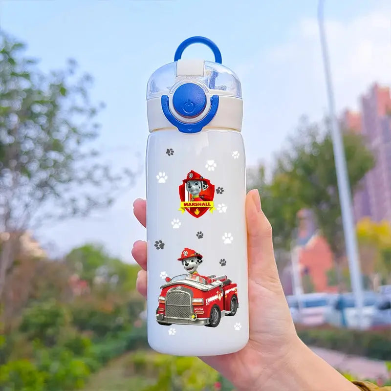 PAW Patrol 400ML Straw Water Bottle – Portable & Leakproof Trikidsworld