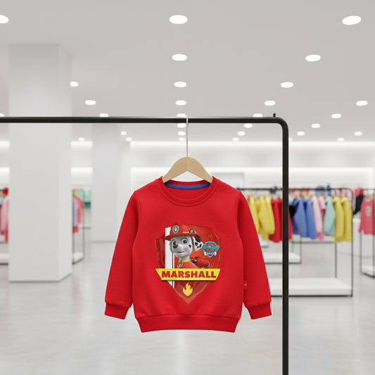 Paw Patrol Print Kids Sweatshirts Cartoon Children Hoodies Funny Autumn Spring Baby Pullover Outwear Tops Girls Boys Clothes Trikidsworld