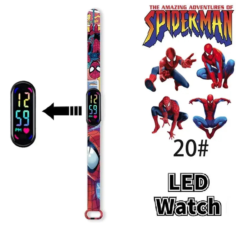 Watch Kids LED Cartoon Bracelet Wristwatch Trikidsworld