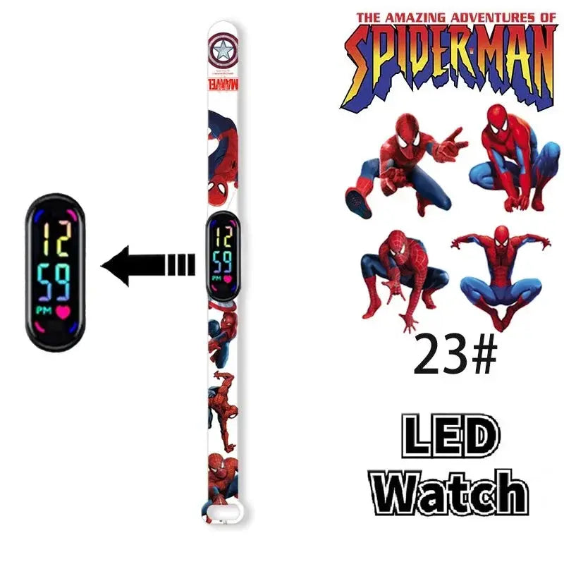 Watch Kids LED Cartoon Bracelet Wristwatch Trikidsworld