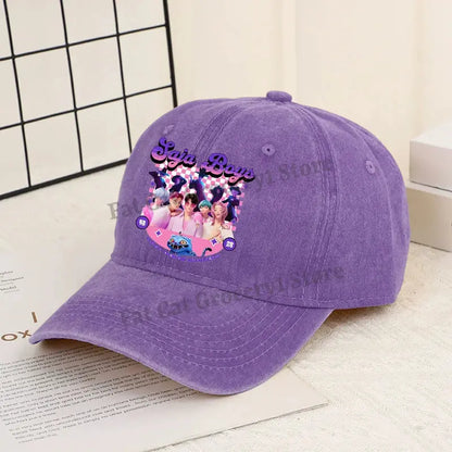 Kpop Demon Hunter Baseball Cap Women Anime Rumi Mira Zoey Sun Hat Adult New Outdoor Sport Sunbonnet Fashion Retro Headgear Gift Trikidsworld