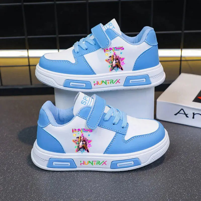 KPop Demon Hunters Children's Casual Sneaker Girls Sports Shoes Cartoon Students Basketbal Running Shoes Kids Tennis Shoes Gifts Trikidsworld