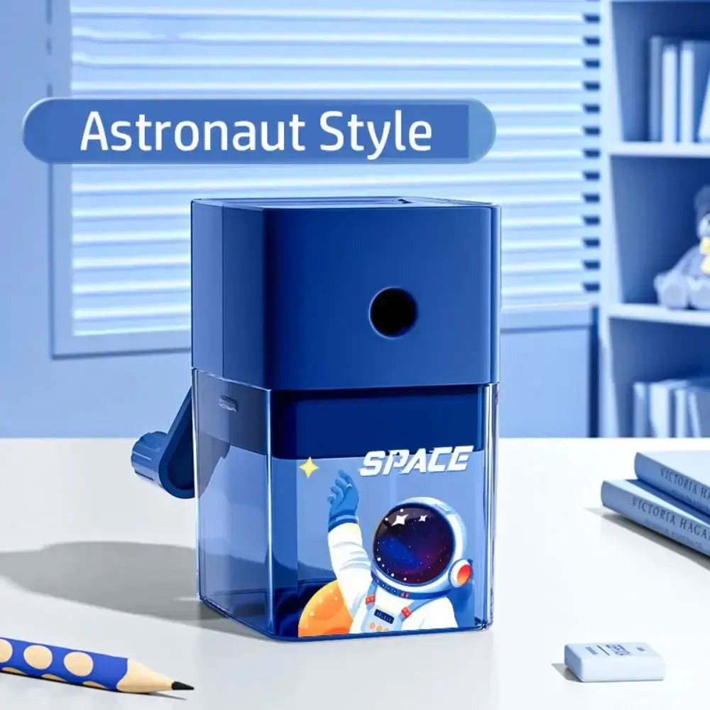 Cartoon Dinosaur Pencil Sharpener – Hand-Cranked & Anti-Jam Trikidsworld