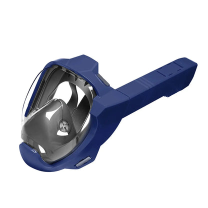 Snorkel Mask Full Face with Full Dry Breathing System Snorkeling Gear 180° Panoramic View Snorkel Mask with Anti-Fog Anti-Leak Trikidsworld
