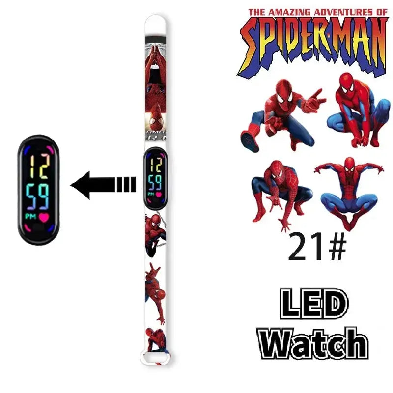 Watch Kids LED Cartoon Bracelet Wristwatch Trikidsworld