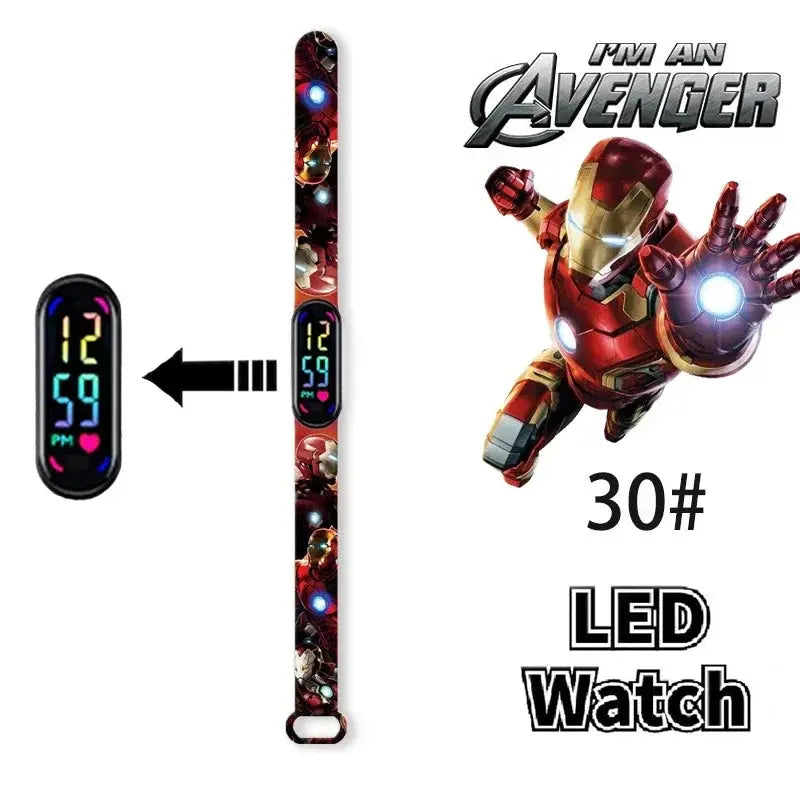 Watch Kids LED Cartoon Bracelet Wristwatch Trikidsworld