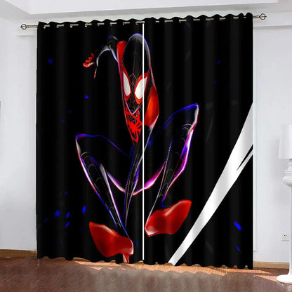 Spider-Man Kids Blackout Curtain for Room Decor Trikidsworld