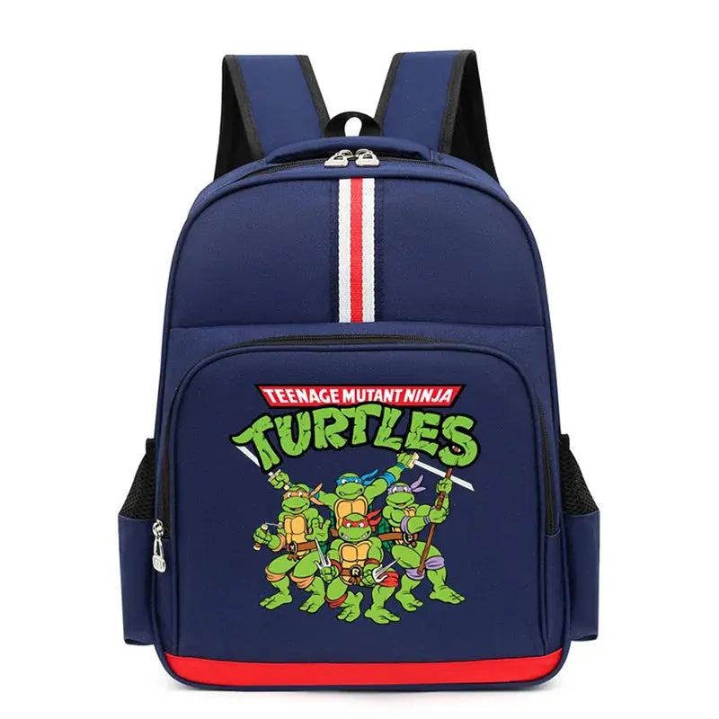 Teenage Ninja Turtle Backpack Anime Cartoon Print Kids Trikidsworld