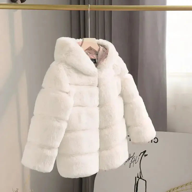 Hooded Children Clothing Thickening Winter Overcoat Solid Warm Trikidsworld