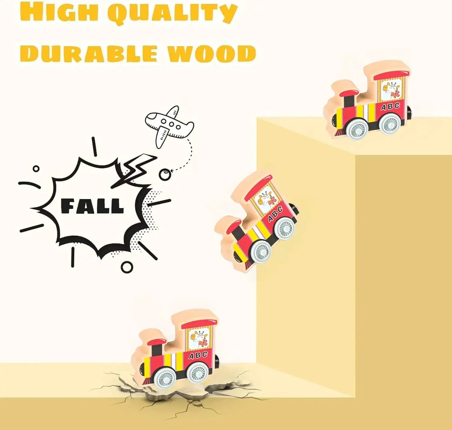 Montessori Magnetic Wooden Train Toy – Early Educational Animal Sorting Learning Set for Kids Trikidsworld