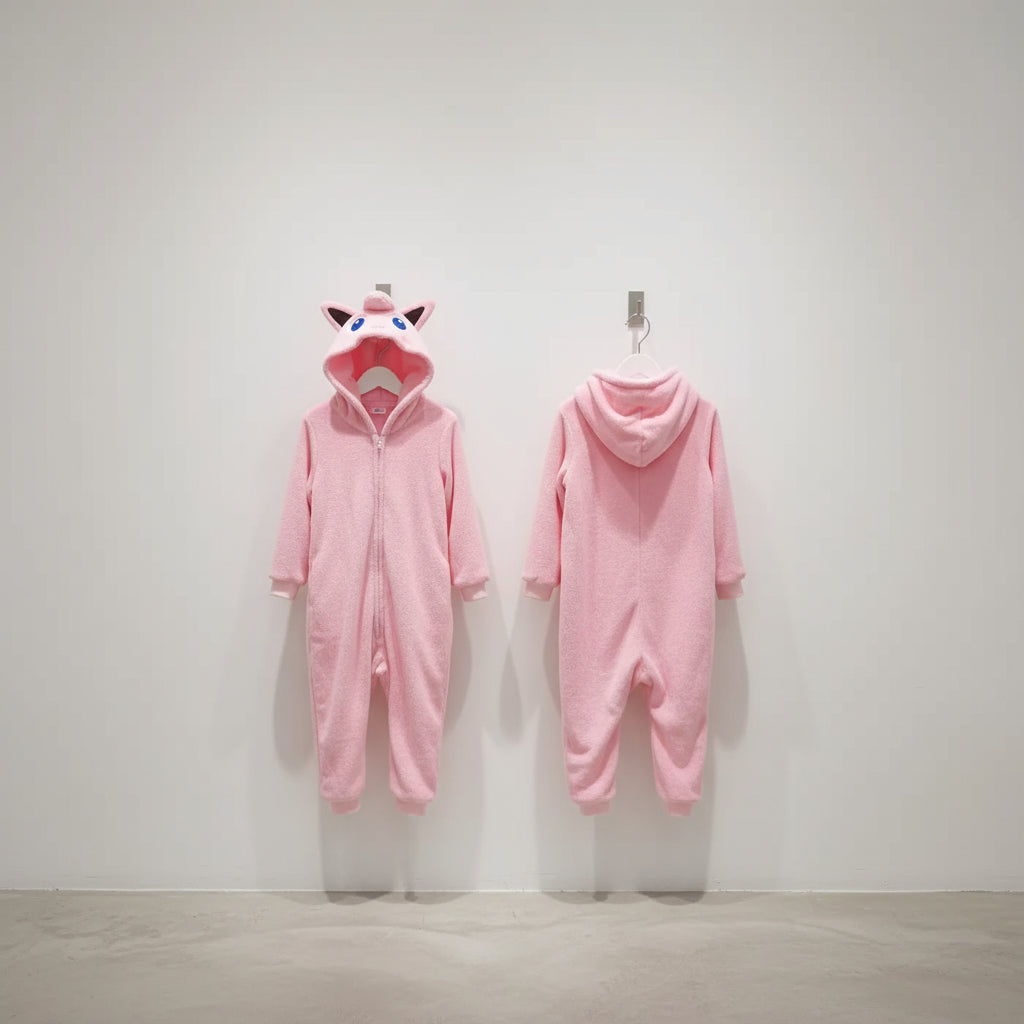 TAKARA TOMY Pokemon Jigglypuff Pikachu Gengar Snorlax Onesie Kigurumi Kids Cosplay Bulbasaur Halloween Pijama Anime Pajamas Trikidsworld