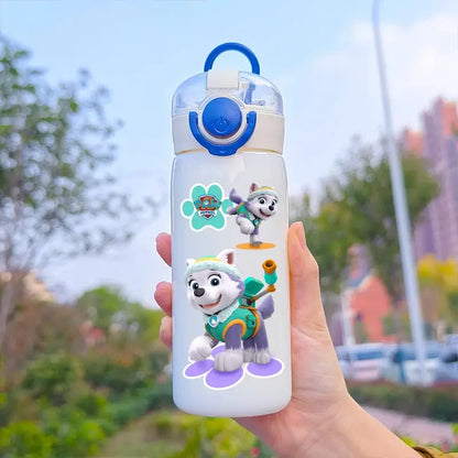 PAW Patrol 400ML Straw Water Bottle – Portable & Leakproof Trikidsworld