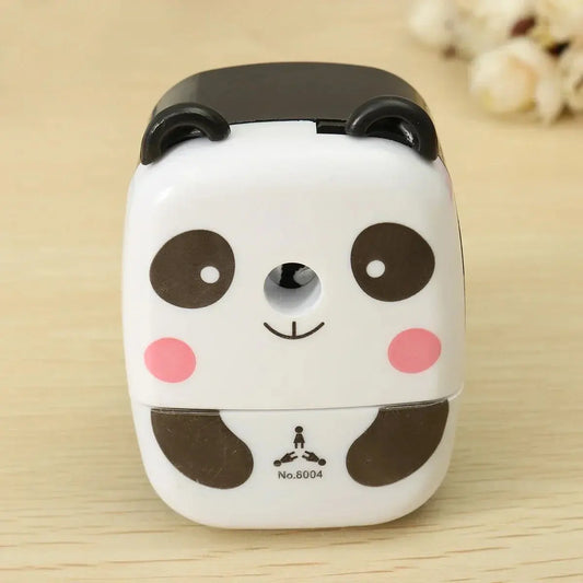Animal Shaped Pencil Sharpeners – Panda & Tiger for Kids Trikidsworld