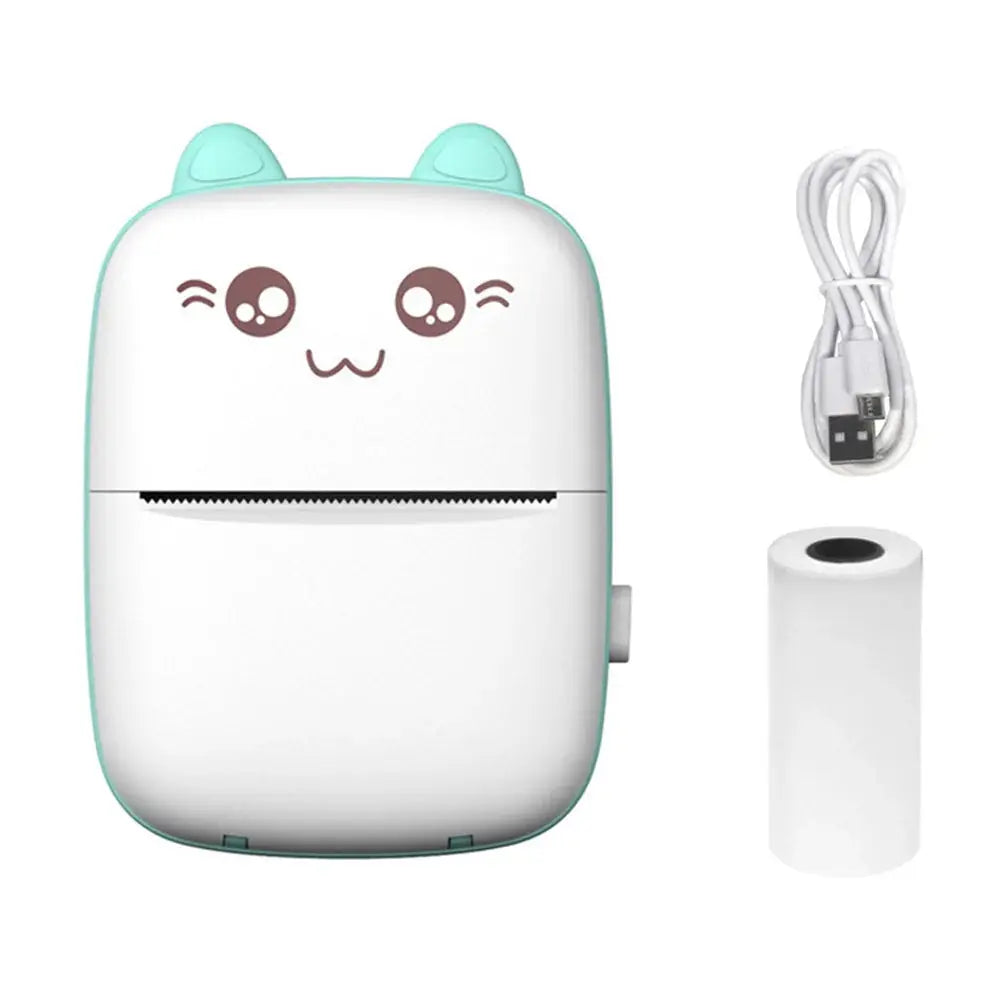 Mini Bluetooth Label Printer – Portable Note & Photo Pocket Printer Trikidsworld