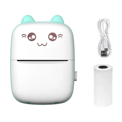 Mini Bluetooth Label Printer – Portable Note & Photo Pocket Printer Trikidsworld