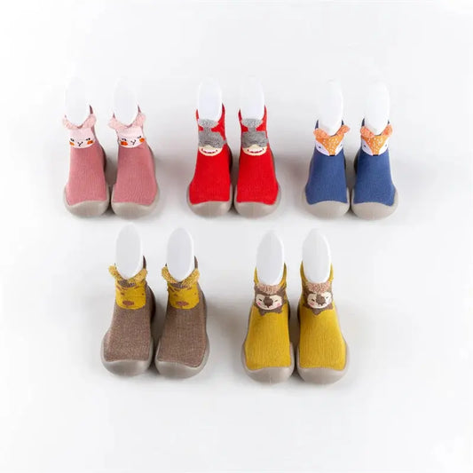 Spring and Fall Models of Children's Walking Shoes Floor Socks Infant Non-slip Soft Bottom Floor Shoes for Boys and Girls Indoor Trikidsworld