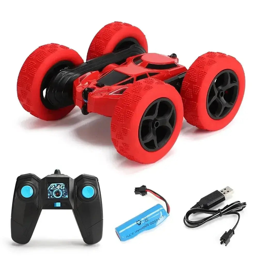 RC Stunt Car Children Double Sided Flip 2.4G Remote Control 360 Deree Rotation Off Road Drift RC Car Gifts For Kids Adults Boys Trikidsworld
