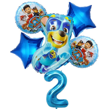 Paw Patrol Birthday Party Decoration Baby Shower Boys Girl Tableware Supplies Cup Tablecloth Numbers Balloon Cake Backdrop Gifts Trikidsworld