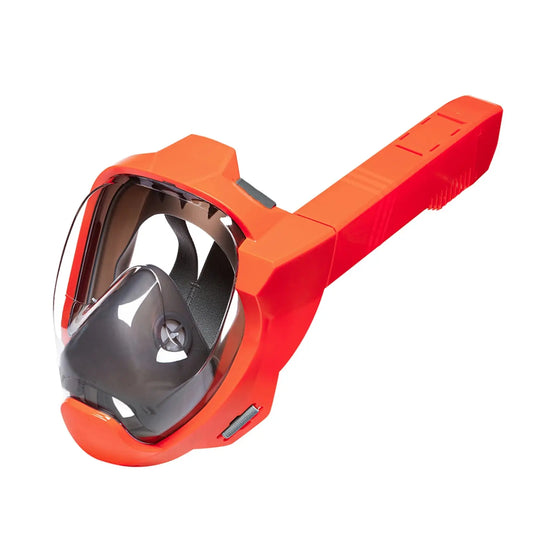 Snorkel Mask Full Face with Full Dry Breathing System Snorkeling Gear 180° Panoramic View Snorkel Mask with Anti-Fog Anti-Leak Trikidsworld