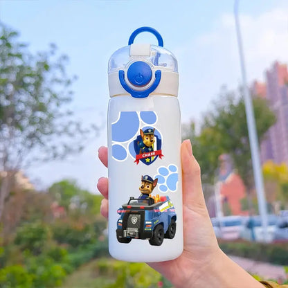 PAW Patrol 400ML Straw Water Bottle – Portable & Leakproof Trikidsworld