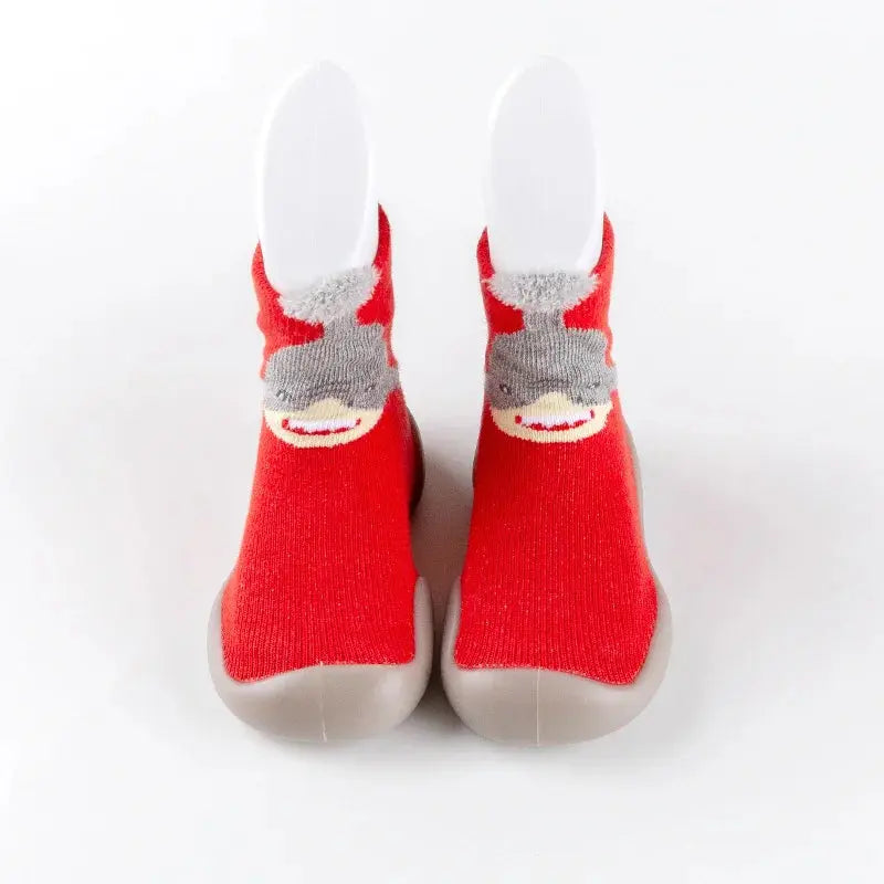 Spring and Fall Models of Children's Walking Shoes Floor Socks Infant Non-slip Soft Bottom Floor Shoes for Boys and Girls Indoor Trikidsworld
