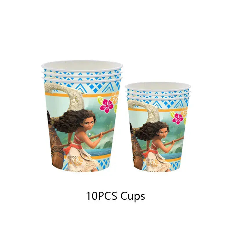 Moana Birthday Party Decoration Cartoon Trikidsworld