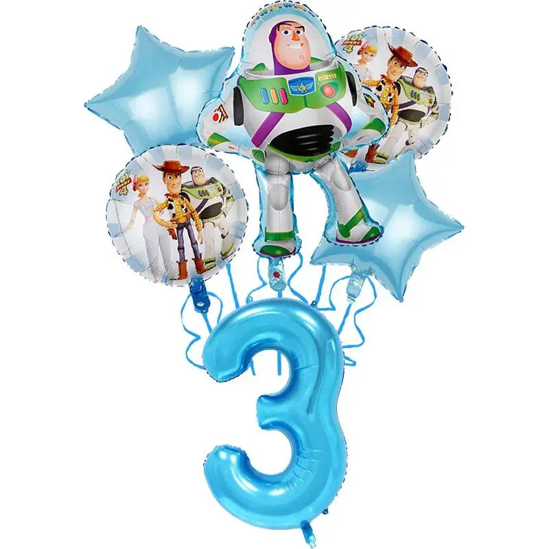 Toy Story Buzz Lightyear Birthday Decorations Trikidsworld
