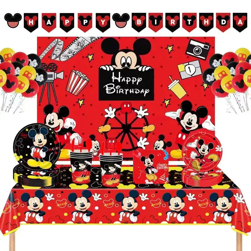 Mickey Mouse Party Decoration Birthday Supplies Trikidsworld