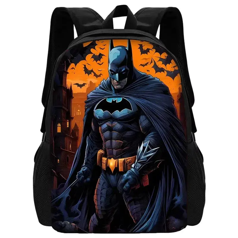 Batman Kids Backpack Set 3pcs – School, Lunch & Pencil Bags Trikidsworld