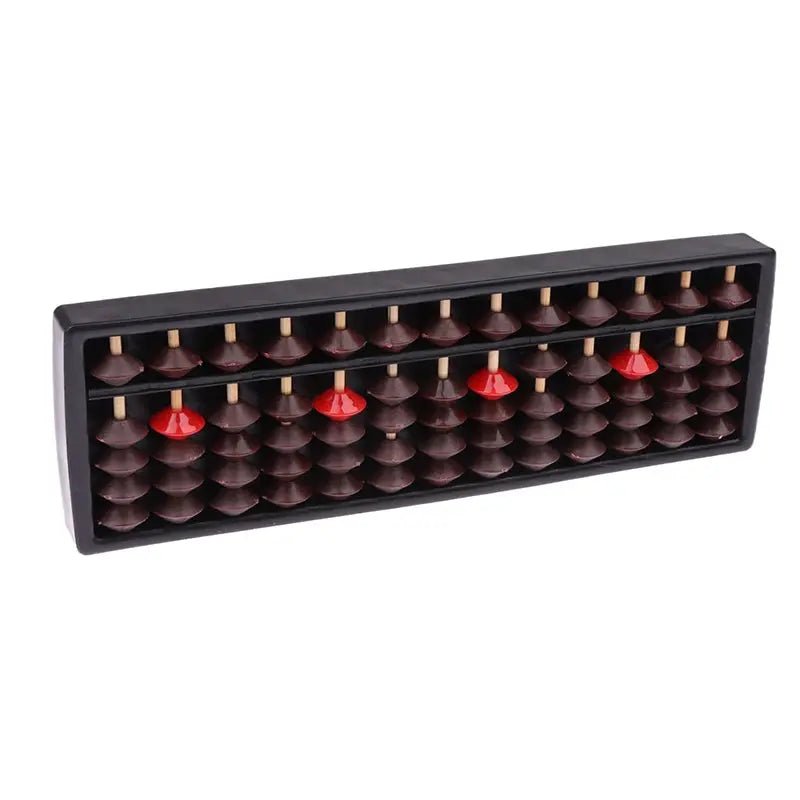 Children's Plastic Abacus Soroban Calculator Counting Tool 13 Digit Rods Standard Abacus Mathematics Beginners Caculating Toy Trikidsworld