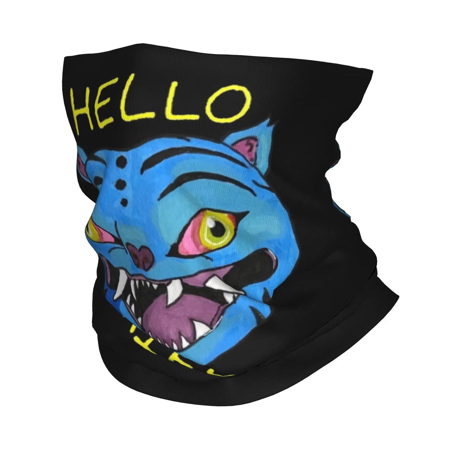 HUNTRIX KPOP Demon Hunters Anime Bandana Neck Gaiter Printed Face Scarf Multifunctional Face Mask Riding Adult Breathable Trikidsworld