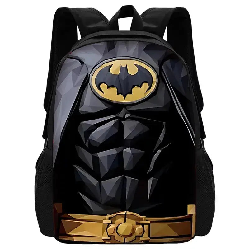 Batman Kids Backpack Set 3pcs – School, Lunch & Pencil Bags Trikidsworld