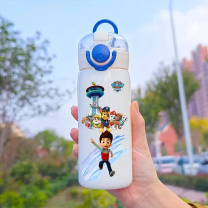 PAW Patrol 400ML Straw Water Bottle – Portable & Leakproof Trikidsworld