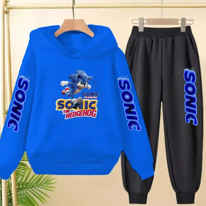 Sweat à capuche d'automne pour enfants de 3 à 12 ans, produits Anime, vêtements de sport, pull + pantalon, ensemble deux pièces Trikidsworld