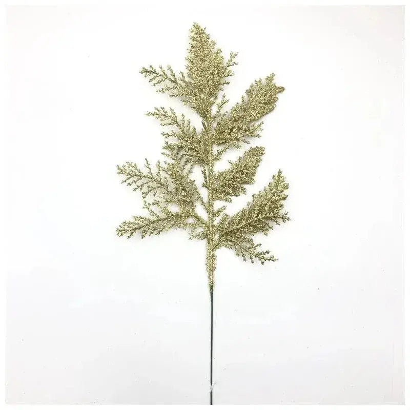 5Pcs Artificial Christmas Decor Pine Needle Home Room Decoration Christmas Tree Hanging Accessories Navidad Party New Year Decor Trikidsworld