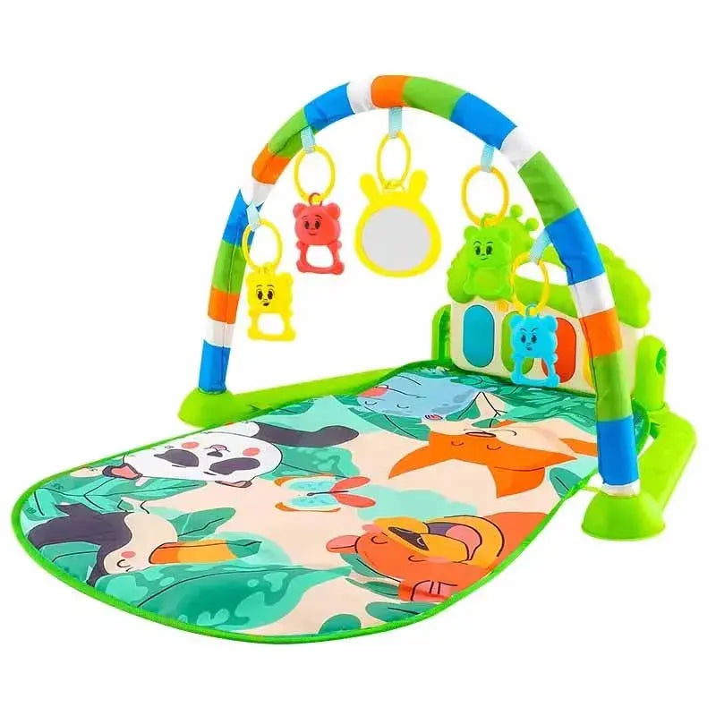 Baby Activity Gym Rack Early Education 0-36 Months Toy Gifts Musical Newborn Piano Keyboard Crawling Blanket Pedal Play Mat Trikidsworld