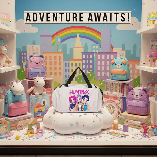 K Pop Demon Hunter Luggage Travel Bags Cartoon Printed Duffle Bag Outdoor Camping Large Capacity Bstorage Bags Birthday Gifts Trikidsworld