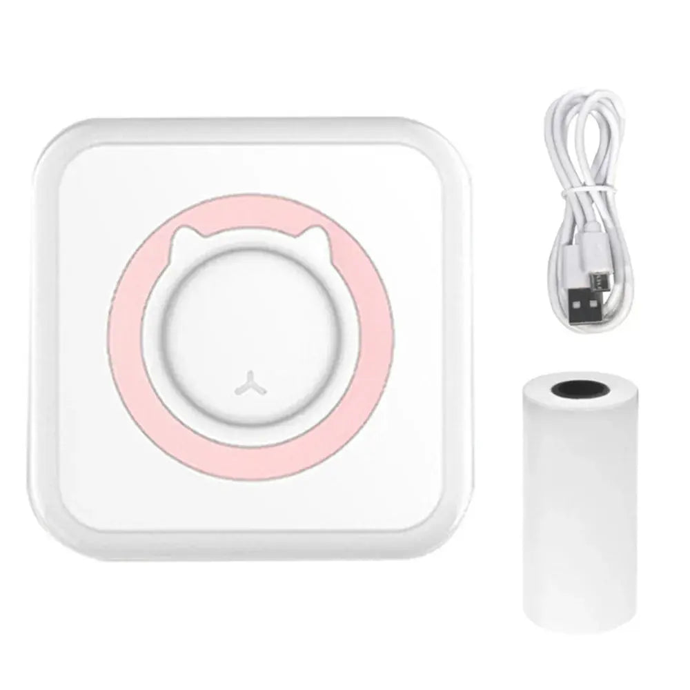 Mini Bluetooth Label Printer – Portable Note & Photo Pocket Printer Trikidsworld