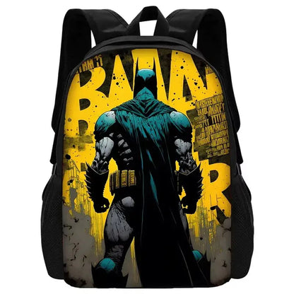 Batman Kids Backpack Set 3pcs – School, Lunch & Pencil Bags Trikidsworld